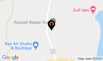 Russell Repair Services in Minden map