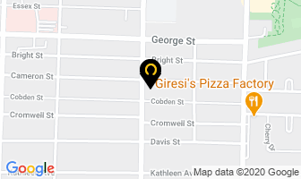 Russell's Corner in Sarnia map