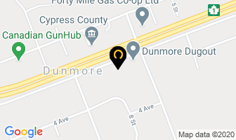 Rusty's Roadhouse in Dunmore map
