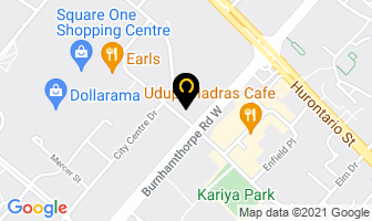 Ruth's Chris Steak House in Mississauga map
