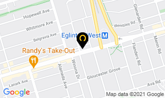 Ryan Persaud Lawyer in Orillia map