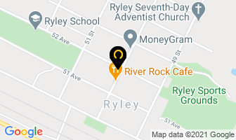 Ryley Sunshine Club in Ryley map