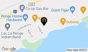 S B Enterprises in La Ronge map