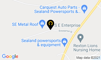 S E Enterprise in Richibucto map