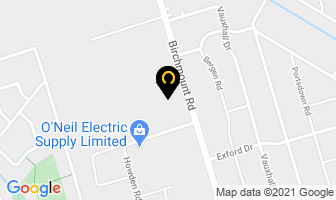 Saab Electric Inc in Orillia map