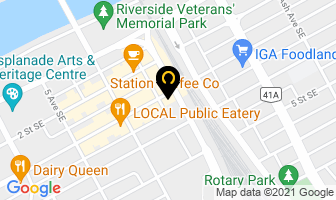 Saamis Immigration Services Association in Medicine Hat map