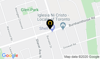 Saban Dental Office in Orillia map