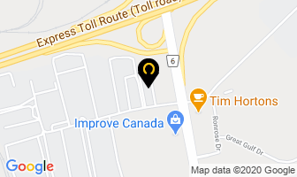 Saberwood Homes in Vaughan map