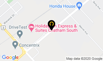 Sabeti Autos Ltd in Chatham-Kent map