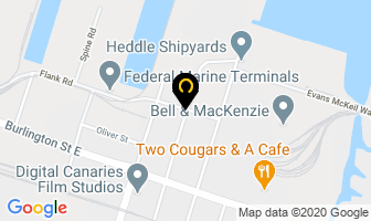 Sabre Hydraulics Inc in Hamilton map