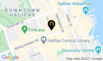Sabrina Thurlow Photography in Halifax map