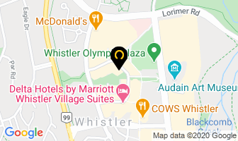 Sachi Sushi in Whistler map