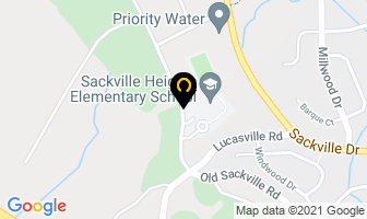 Sackville Heights Elementary in Middle Sackville map