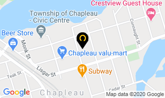 Sacred Heart Parish in Ajax map