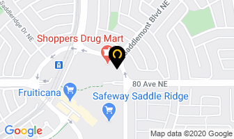 Saddle Ridge Medical Clinic Inc in Calgary map
