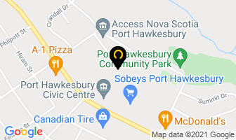 Saerc-Tv in Port Hawkesbury map