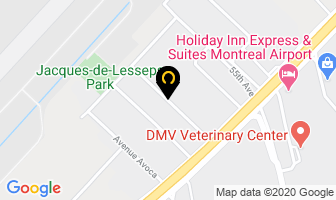 Safety Express Montr&eacute;al in Dorval map