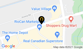 Safety Superstore in Charlie Lake map