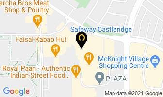 Safeway Castleridge in Calgary map