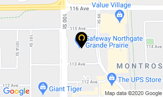 Safeway Pharmacy in Grande Prairie map