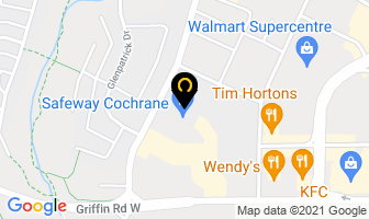 Safeway Pharmacy in Cochrane map