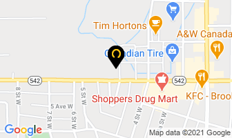 Safeway Pharmacy in Brooks map
