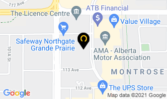 Safeway Pharmacy Delicatessen in Grande Prairie map