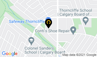 Safeway Thorncliffe in Calgary map