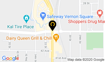 Safeway Ticket Centre No 61 in Vernon map