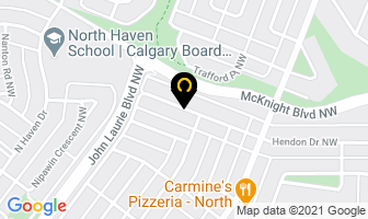 Sage Hair Solutions in Calgary map