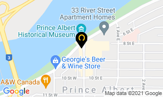 Saigon River Restaurant in Prince Albert map