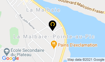 Saint-Jean Rita in La Malbaie map
