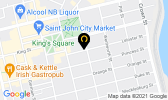 Saint John's Fire Department in Saint John map