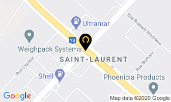 Saint-Laurent in Brantford map