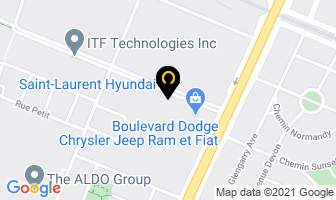 Saint-Laurent Hyundai in Brantford map
