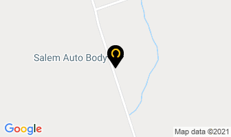 Salem Auto Body in Brighton map