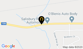 Salisbury Road Automotive Services in Moncton map