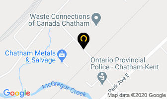 Salit Steel in Brownsburg-Chatham map