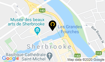 Salle Kinzo in Sherbrooke map