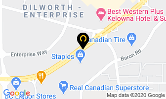 Sally Beauty Supply in Kelowna map
