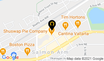 Salmar Classic Theatre in Salmon Arm map