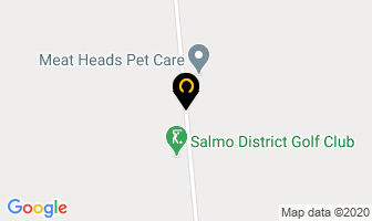 Salmo District Golf Club in Salmon Arm map