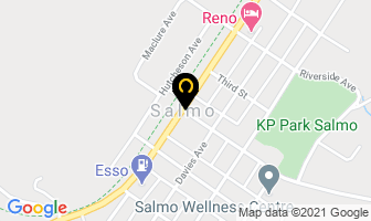 Salmo Hotel in Salmon Arm map