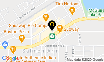 Salmon Arm Bookkeeping Services in Salmon Arm map