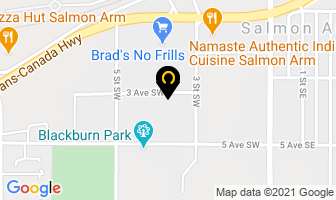 Salmon Arm Fair Assn in Salmon Arm map
