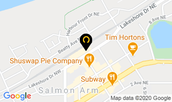 Salmon Arm Liquor Store in Salmon Arm map