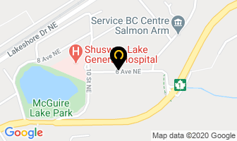 Salmon Arm Massage Therapy in Salmon Arm map