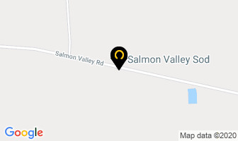 Salmon Valley Sod in Prince George map