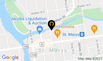 Salon 54 in Saint Marys map