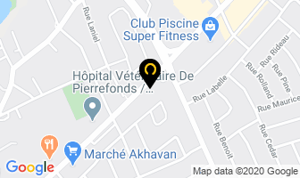 Salon Avalon in Brantford map